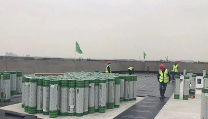 長筑久安 | 三棵樹防水為申通集團上海智慧物流示范基地建設筑造“隱形長城” 屋面防水